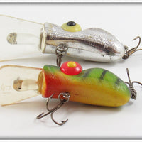 Rabble Rouser Sun Perch Rouster & Purple Silver Roo-Tur Pair