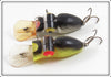 Rabble Rouser Chartreuse & Black Silver Rouster Pair