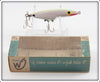 Vintage Weber Silver Scale Shadrac Lure In Box