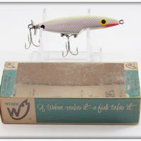 Vintage Weber Silver Scale Shadrac Lure In Box