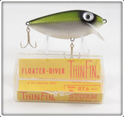 Storm Green Silver Shad Thin Fin Lure In Box