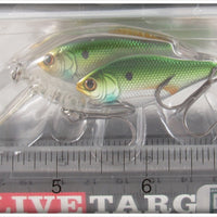 Live Target Metallic Green Bait Ball Series Double Fish In Box