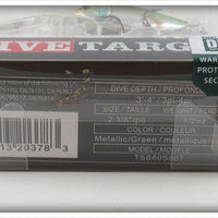 Live Target Metallic Green Bait Ball Series Double Fish In Box