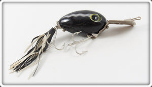 Vintage Arbogast Black Snake Line Arbo Gaster Lure