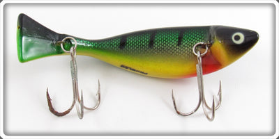 Vintage Heddon GYR Green, Yellow Red Prowler Lure