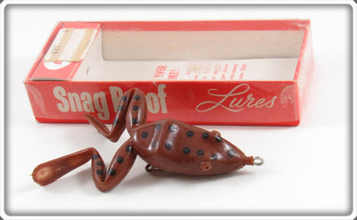 Vintage Snagproof Company Snag Proof Frog Lure In Box