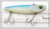 Vintage Fred Arbogast Blue & White Hammerhead Lure