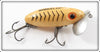 Vintage Arbogast Pearl Herringbone 5/8 Oz Jitterbug Lure