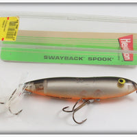 Heddon Black Shad Swayback Zara Spook Lure In Package