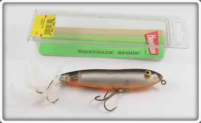 Heddon Black Shad Swayback Zara Spook Lure In Package