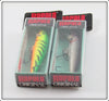 Rapala Fire Tiger & Vampire F-7 Floating Minnows In Boxes