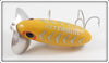 Arbogast Yellow Shore Jitterbug With Box Bottom