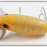 Arbogast Yellow Shore Jitterbug With Box Bottom