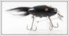 Vintage Creek Chub Solid Black Dinger Lure