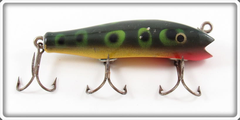 Vintage Creek Chub Frog Concave Belly Midget Darter Lure