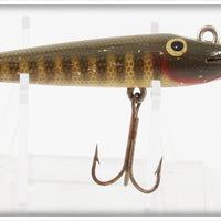 Vintage Creek Chub Pikie Scale Painted Eye Midget Pikie Lure