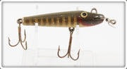 Vintage Creek Chub Pikie Scale Painted Eye Midget Pikie Lure