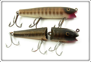 Creek Chub Pikie Scale Darter & Jointed Darter Lure Pair