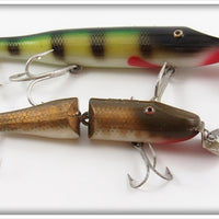 Creek Chub Perch Pikie & Pikie Scale Baby Jointed Pikie Pair