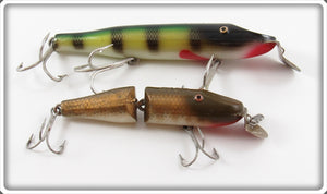 Creek Chub Perch Pikie & Pikie Scale Baby Jointed Pikie Pair