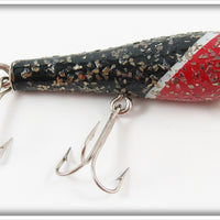 Manta Ray Inc. Black & Red With Flitter Hootenanna Lure