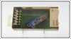 Vintage Heddon BFL Blue Flitter Shad Sonar Lure In Box 