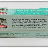 Heddon Red Head White Spinfin In Box