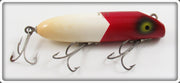 Vintage South Bend Red Arrowhead White Bass Oreno Lure