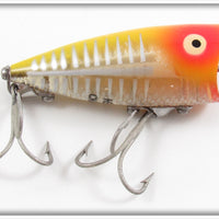 Vintage Heddon Yellow Shore Chugger Jr Lure