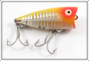 Vintage Heddon Yellow Shore Chugger Jr Lure