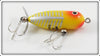 Heddon Yellow Shore Tiny Torpedo In Box