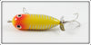 Heddon Yellow Shore Tiny Torpedo In Box