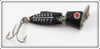 Vintage Heddon Black Shore Fidget Lure