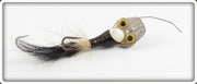Vintage South Bend White Arrowhead Black Itsaduzy Lure