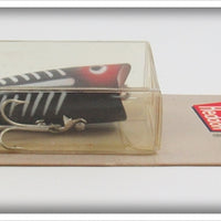 Heddon Black Shore Tiny Chugger Spook On Card