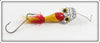 Vintage South Bend Red Arrowhead Yellow Itsaduzy Lure