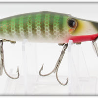 Vintage Wright & McGill Green Perch Hijacker Lure 