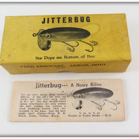 Vintage Fred Arbogast Jitterbug Empty Picture Box