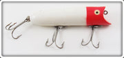 Vintage Heddon Red Head White Lucky 13 Lure