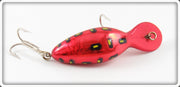 Vintage Heddon Chrome Bullfrog Tadpolly Lure