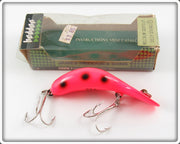 Vintage Heddon Spotted Redhorse Magnum Tadpolly Lure In Box