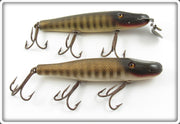 Vintage Creek Chub Pikie Scale Pikie Lure Pair