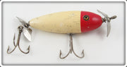 Vintage Shur Strike Red Head White Baby Surf Oreno Lure