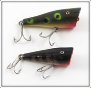 Vintage Creek Chub Spinning Plunker & Ultra Light Plunker Lure Pair