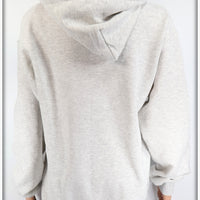 I Buy Old Fishing Tackle Ash Gray Zipper Hoodie - Front Only