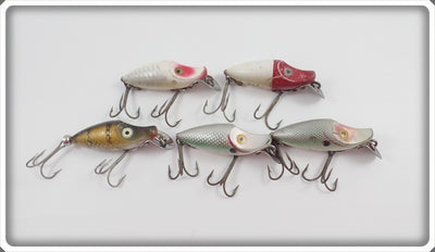 Heddon Lot Of Five River Runts To Fish With