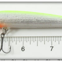 Bagley Chartreuse On Silver Foil Bang O Lure #4