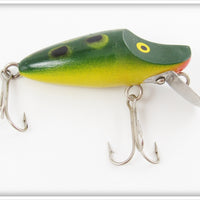 Vintage Japan Frog Spot River Runt Type Lure