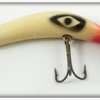 Vintage Kautzky Red & White Lazy Ike Lure