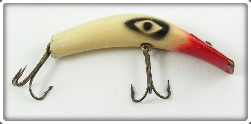 Vintage Kautzky Red & White Lazy Ike Lure